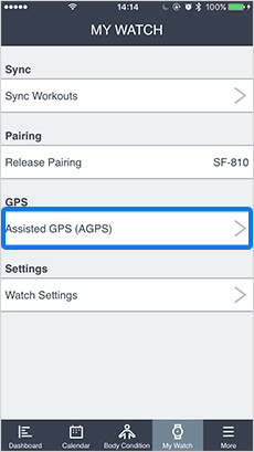 Using Assisted GPS (APGS)